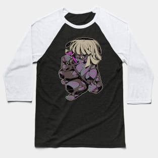 Shadow girl Baseball T-Shirt